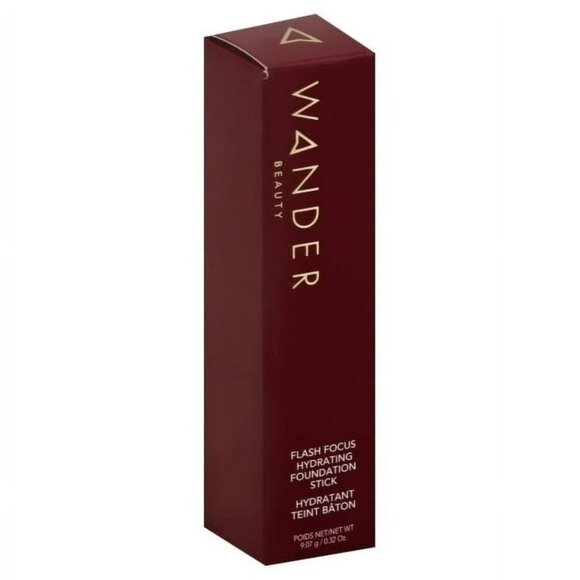 WANDER BEAUTY Flash Focus Hydrating Foundation Stick in Golden Medium NEW in box - Picture 2 of 3